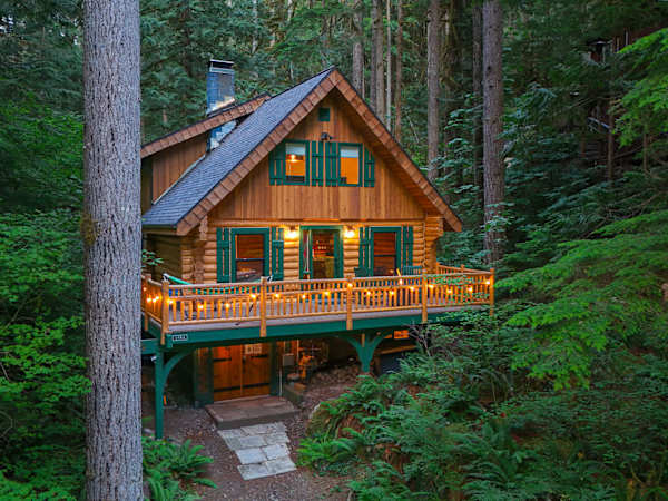Mt Baker Forest Cabin with Sauna & Firepit