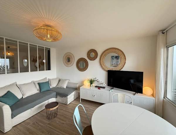 Vue Mer et Plage à Vos Pieds Appartement Lumineux – Valras-Plage – photo 5