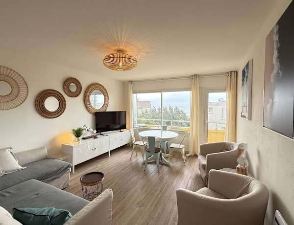 Vue Mer et Plage à Vos Pieds Appartement Lumineux – Valras-Plage – photo 2