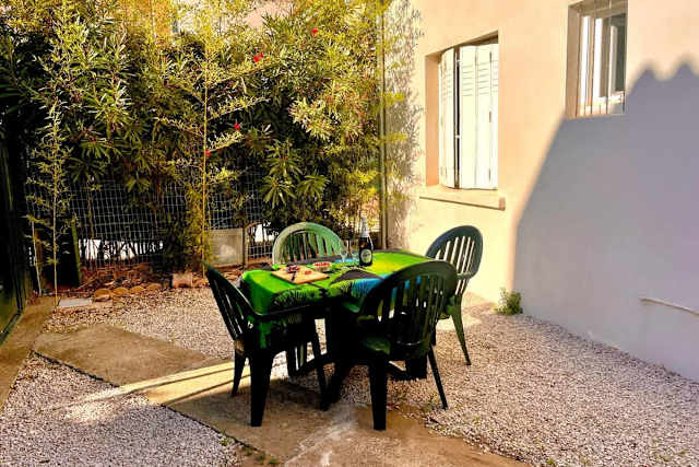 Maison mitoyenne avec jardin – location de vacances à Valras-Plage