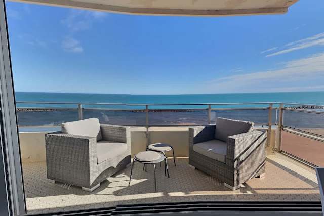 Bel Horizon - Magnifique appartement avec vue mer – location de vacances à Valras-Plage