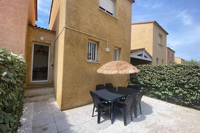 Maison T3 à 50 m de la plage, parking et piscine – location de vacances à Valras-Plage