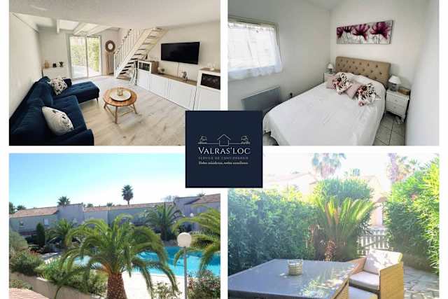 MerBella Villa Confort & Piscine – location de vacances à Valras-Plage