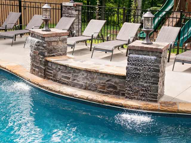 Pool shared with 2 other homes