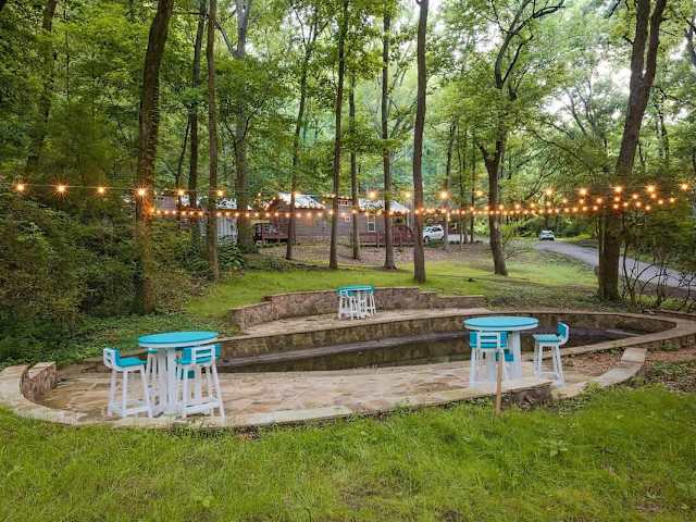 The pond is a great space to gather or just hang out :)