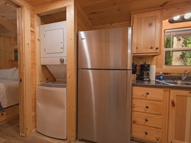 In unit washer and dryer