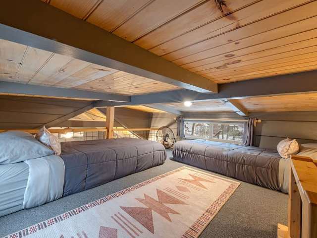 These 4 ft ceilings are great for kids!