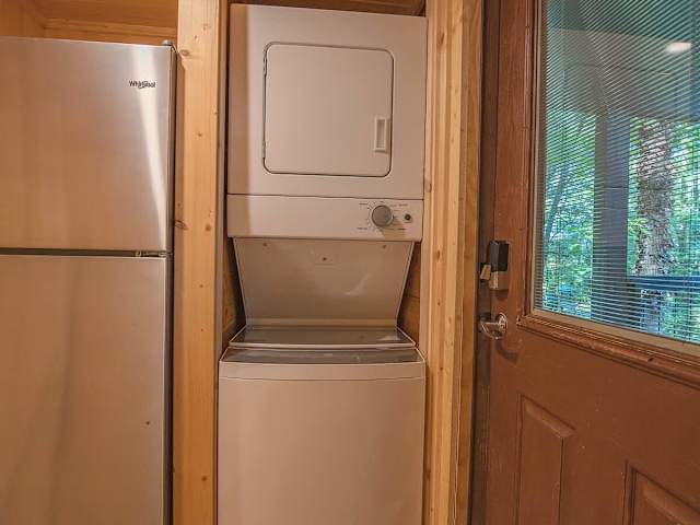 In unit washer and dryer