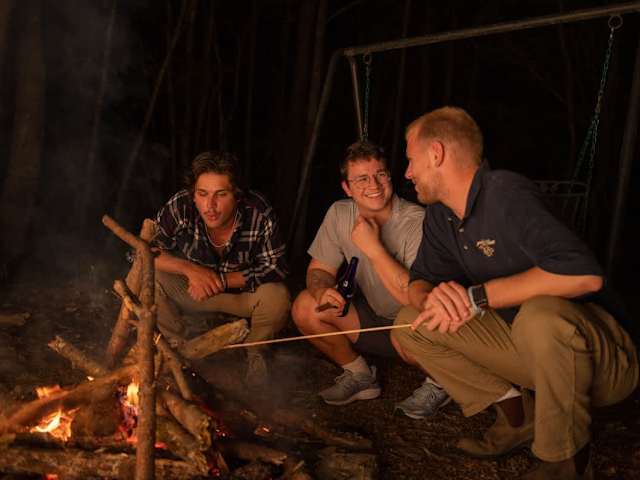 Enjoy your private and secluded fire pit!