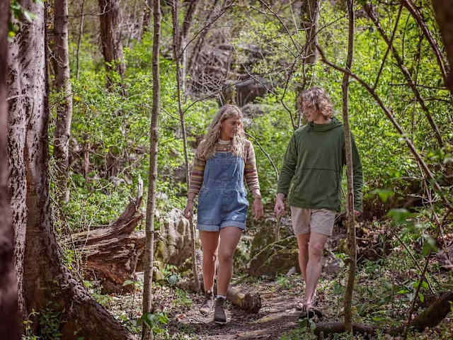 Sophie’s Spur Trail. There are several beautiful trails that begin on Wauhatchie Woodlands property.
