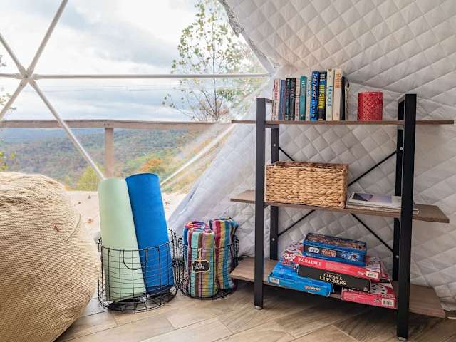 Fiery Gizzard Luxury Glamping Dome