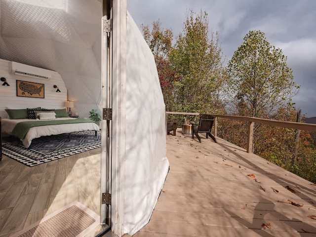 Fiery Gizzard Luxury Glamping Dome