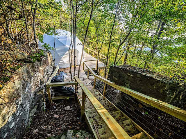 Raven's Point Luxury Glamping Dome