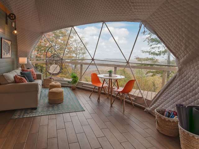 Raven's Point Luxury Glamping Dome