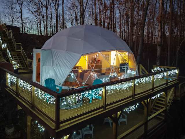 Luxury Burgess Falls Dome