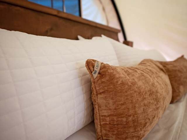 Rest your head on plush pillows that feel like a cloud.