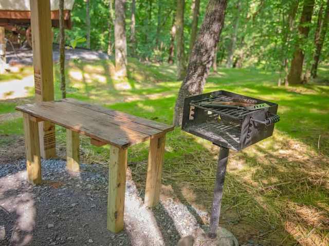 Prepare  a delicious meal on your private charcoal grill