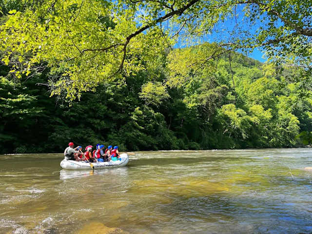Raft the famous Ocoee River! We are conveniently located near all of the outfitter rafting companies.