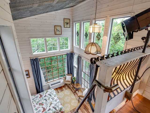 A view from up in the loft