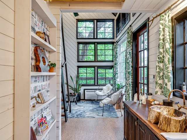 A view from the front door