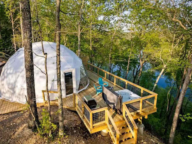 Beautiful view overlooking Center Hill Lake