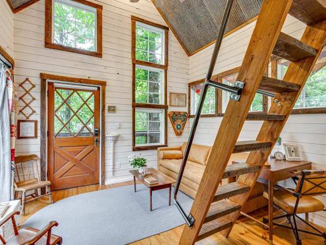 A view from the kitchenette