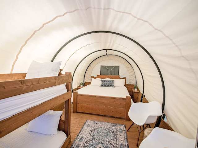 Covered Pioneer Wagon Group Rental