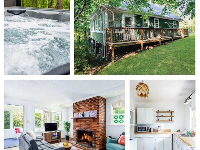 Sweet Pea Cottage, a 2-bedroom Blue Maple cabin in Front Royal, VA