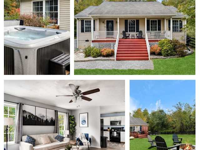 Ellery Cottage, a 3-bedroom Blue Maple cabin in Luray, VA