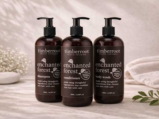 Timberroot custom bath products
