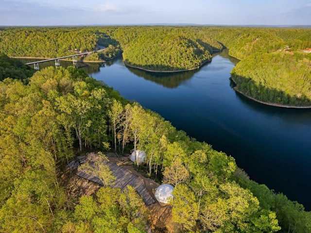 Overlooking Center Hill Lake