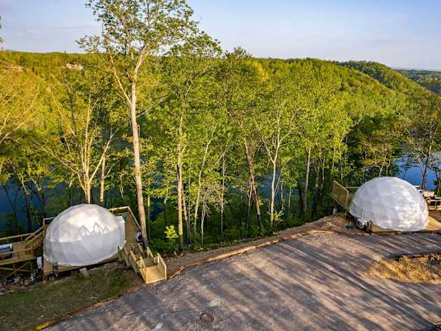 Overlooking Center Hill Lake