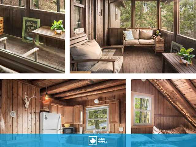 Honeysuckle Ridge, a 3-bedroom Blue Maple cabin in Harpers Ferry, WV