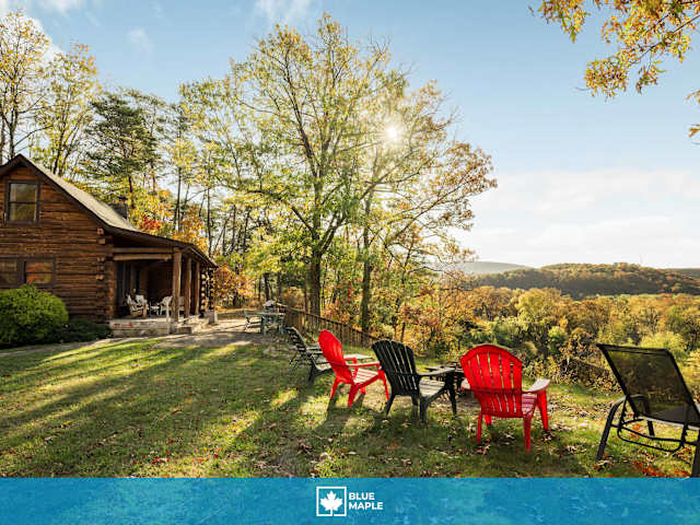 Washington Riverbend, a 2-bedroom Blue Maple cabin in Paw Paw, WV