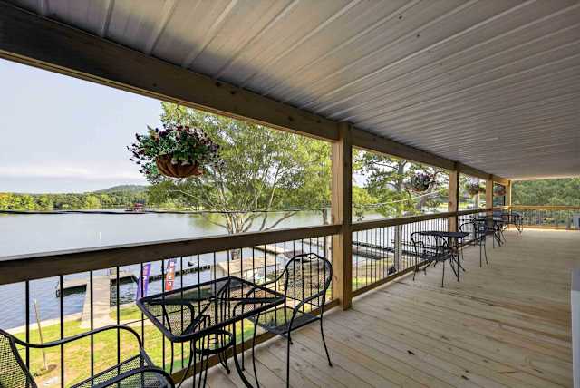 Balcony for units 101 to 105