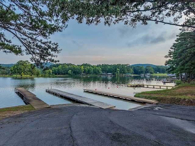Boat ramps at Little River Marina