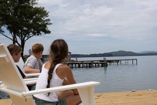 Good conversations, fun, & beautiful views!