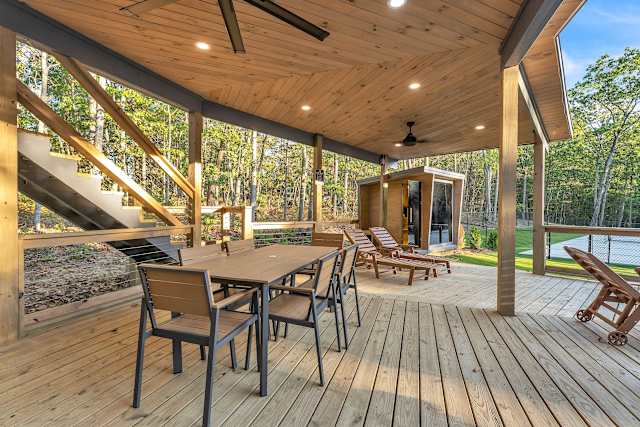 Community Outdoor Dining + Kitchen