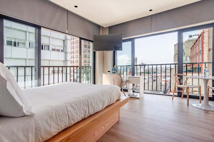 12th-Floor Studio | Steps from Alameda Central