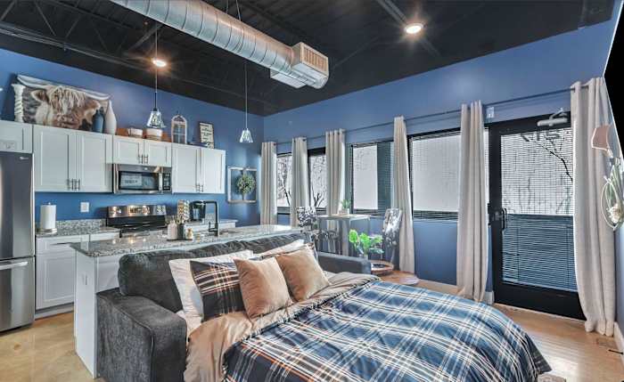 Styled bedroom