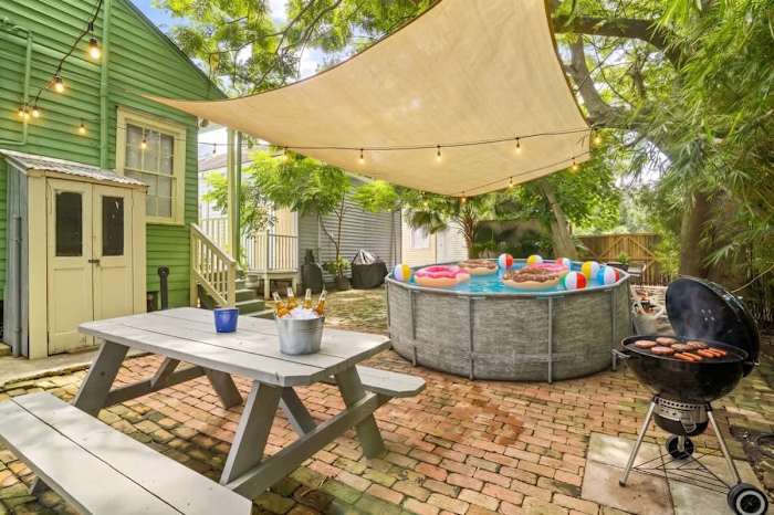 Historic Ursulines Gem near FQ | Historic Getaways — 1520-Ursulines-backyard