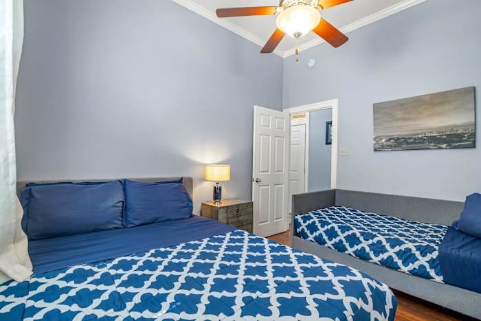 Treme Haven: Spacious Home Close to French Quarter — Bed 3 - Queen and Twin Daybed
