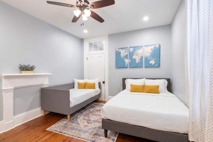 Michou's Marigny Historic Gem | Historic Getaways — Bed2 - Queen and Twin