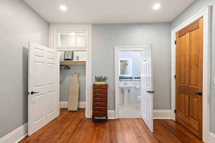 Michou's Marigny Historic Gem | Historic Getaways — bed-2-towards-bath