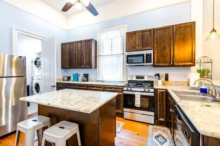 Michou's Marigny Historic Gem | Historic Getaways — 1334 kitchen