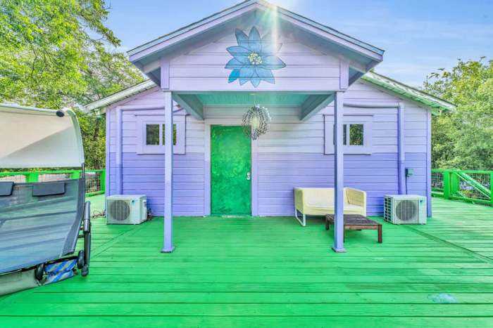 Sky-High Treehouse | Pool & Hot Tub! — 1605ALAMOST-TREEHOUSE-52751
