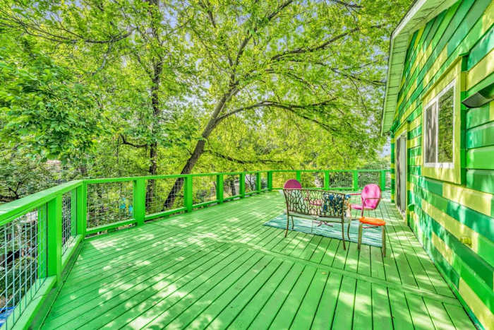 Sky-High Treehouse | Pool & Hot Tub! — 1605ALAMOST-TREEHOUSE-52769