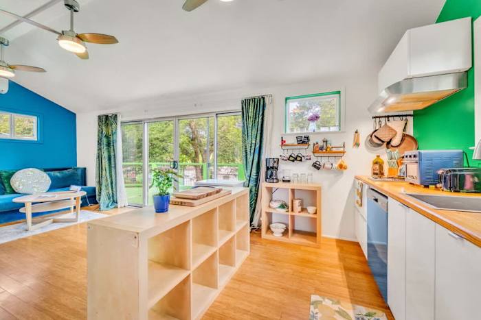 Sky-High Treehouse | Pool & Hot Tub! — 1605ALAMOST-TREEHOUSE-52814