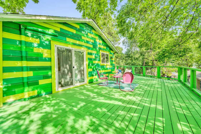 Sky-High Treehouse | Pool & Hot Tub! — 1605ALAMOST-TREEHOUSE-52778