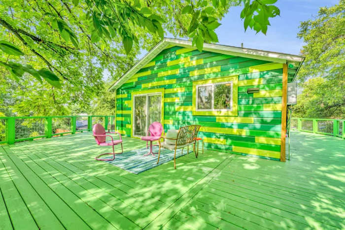 Sky-High Treehouse | Pool & Hot Tub! — 1605ALAMOST-TREEHOUSE-52772
